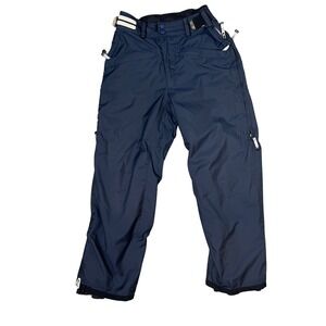 Bonfire Snowboarding Gold Series Ski Pants Medium Navy Blue Waterproof Snow